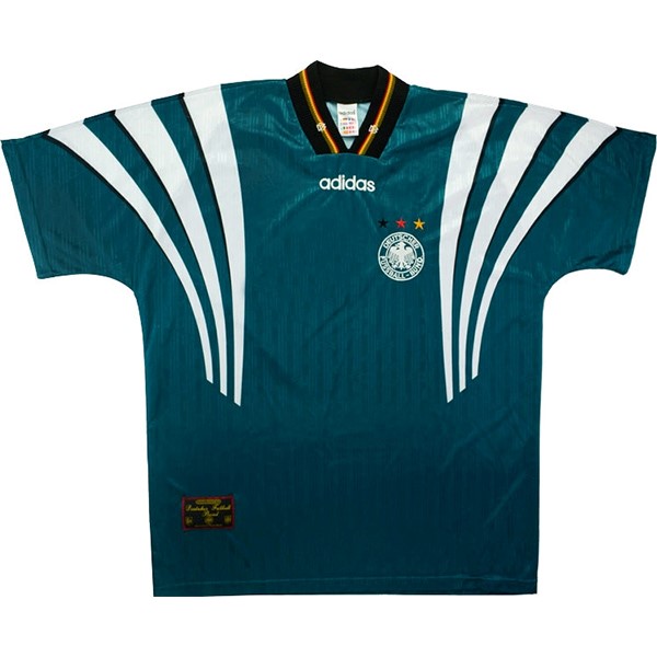 Tailandia Camiseta Alemania 2ª Kit Retro 1996 Verde